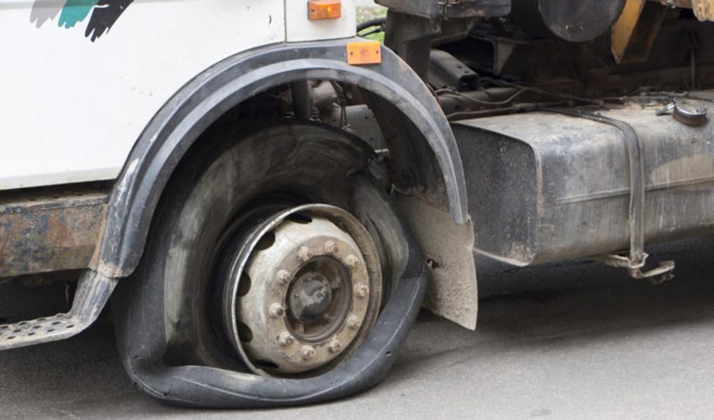 Tire Blowout Truck Accident Lawyer