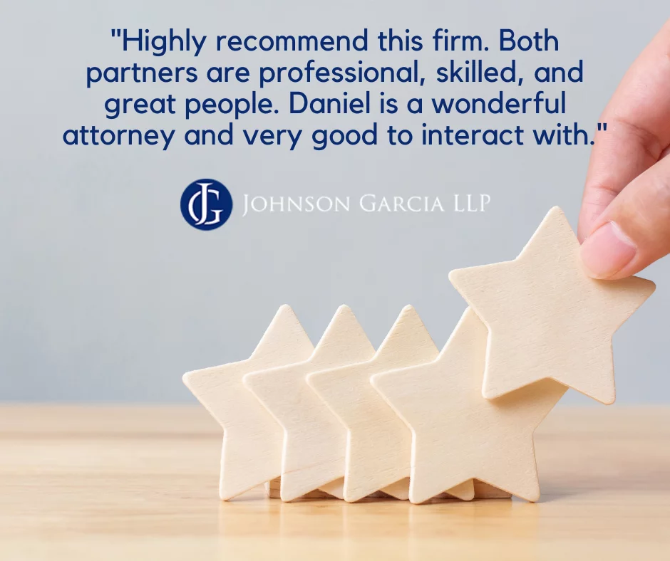 Houston Personal Injury Attorneys Johnson Garcia_Customer Review