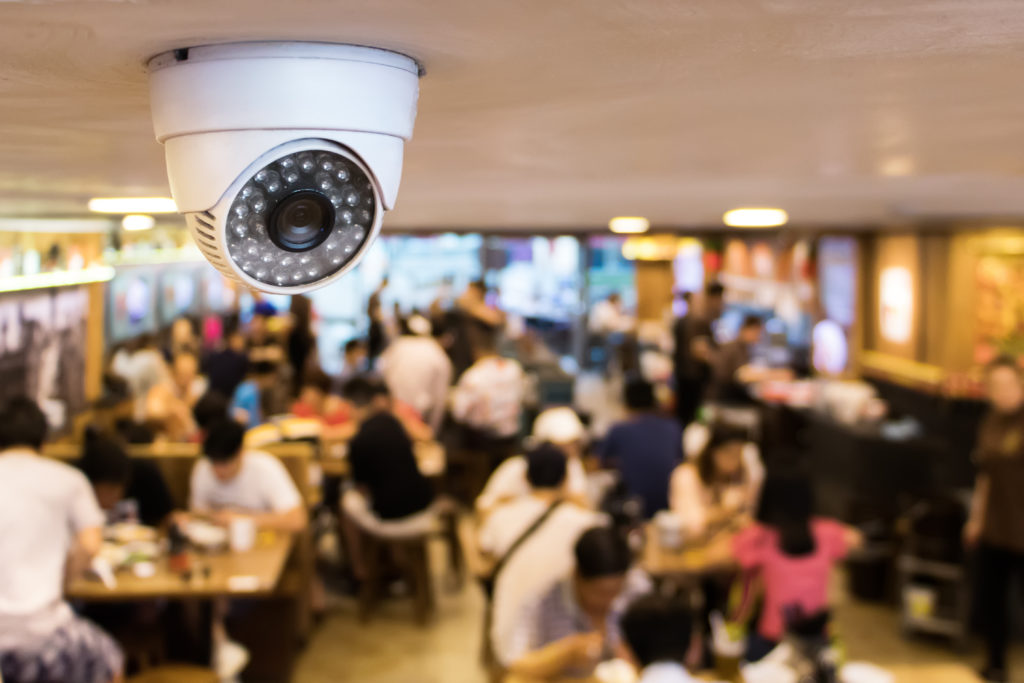 Texas restaurant surveillance video.