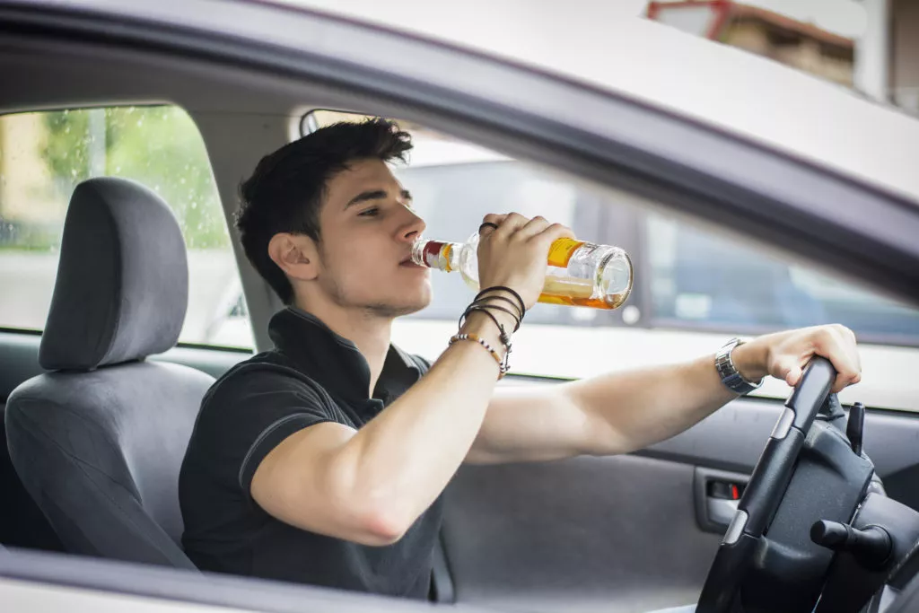 drunk driver displaying gross negligence