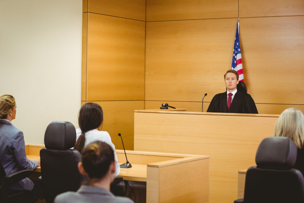 personal injury trial court