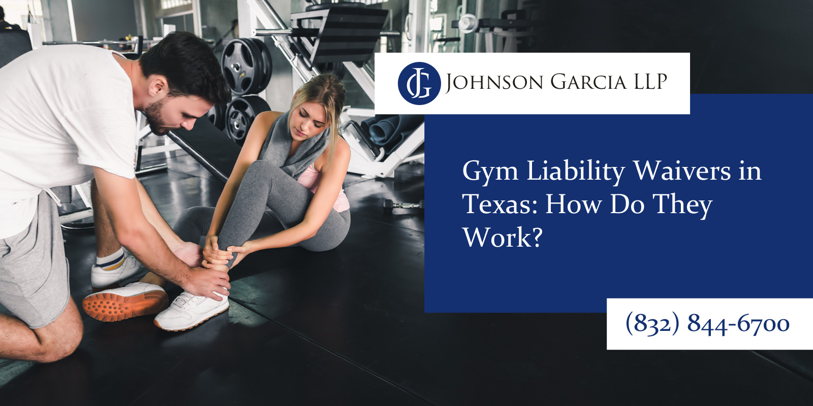 injured woman after signing gym liability waivers in Texas